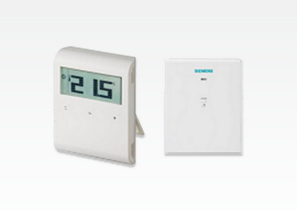 RDD/RDE系列無線房間溫控器